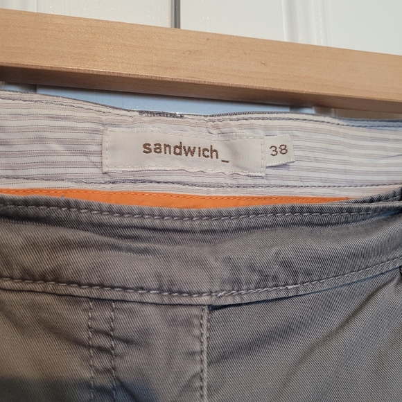 Sandwich Slim Grey Pants - Picture 4 of 15